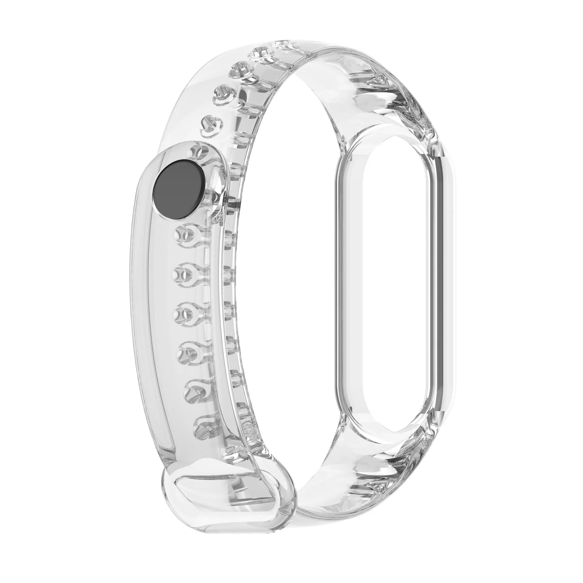 Final Few Xiaomi Mi Band 6 Colour Changing Crystal Strap (Transparent)  Limited Stock!