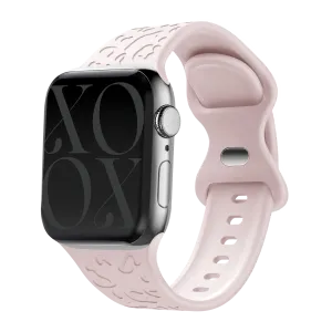 Final Few xoxo Wildhearts Apple Watch Silicone Strap Leopard Print (Light Pink)  Dont Miss Out!