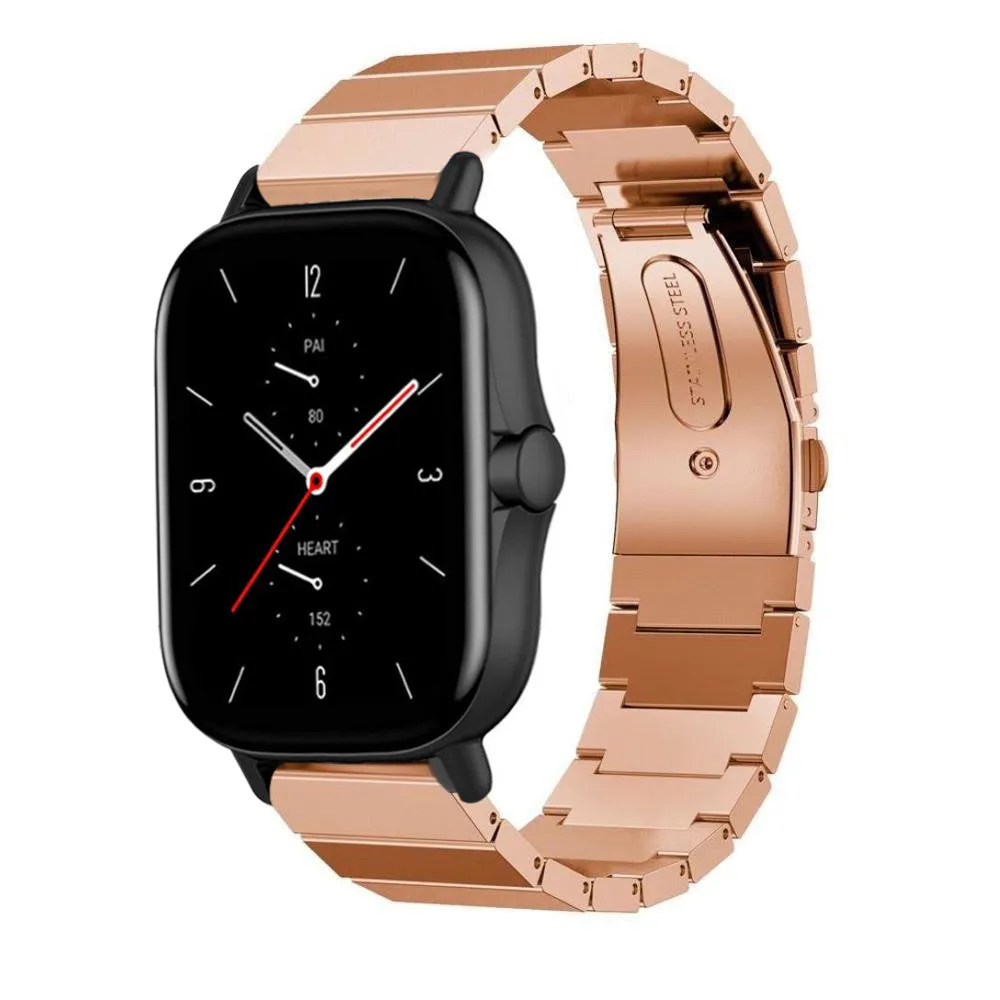 Flash Sale Amazfit GTS 2 Metal Strap (Rose Gold)  Almost Gone!