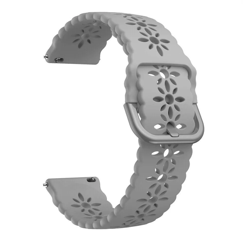 Flash Sale! Amazfit GTS 2 Silicone Strap Patterned (Grey)  Almost Gone!