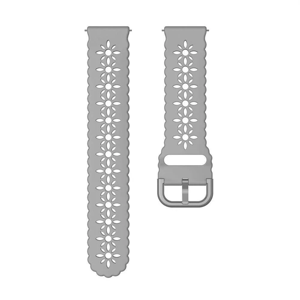 Flash Sale! Amazfit GTS 2 Silicone Strap Patterned (Grey)  Almost Gone!