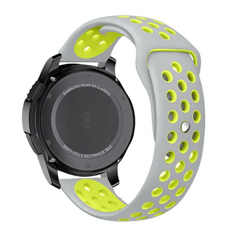 Flash Sale! Amazfit GTS 2 Sport Strap (Grey/Yellow)  Stylish & Comfortable