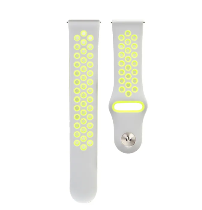 Flash Sale! Amazfit GTS 2 Sport Strap (Grey/Yellow)  Stylish & Comfortable