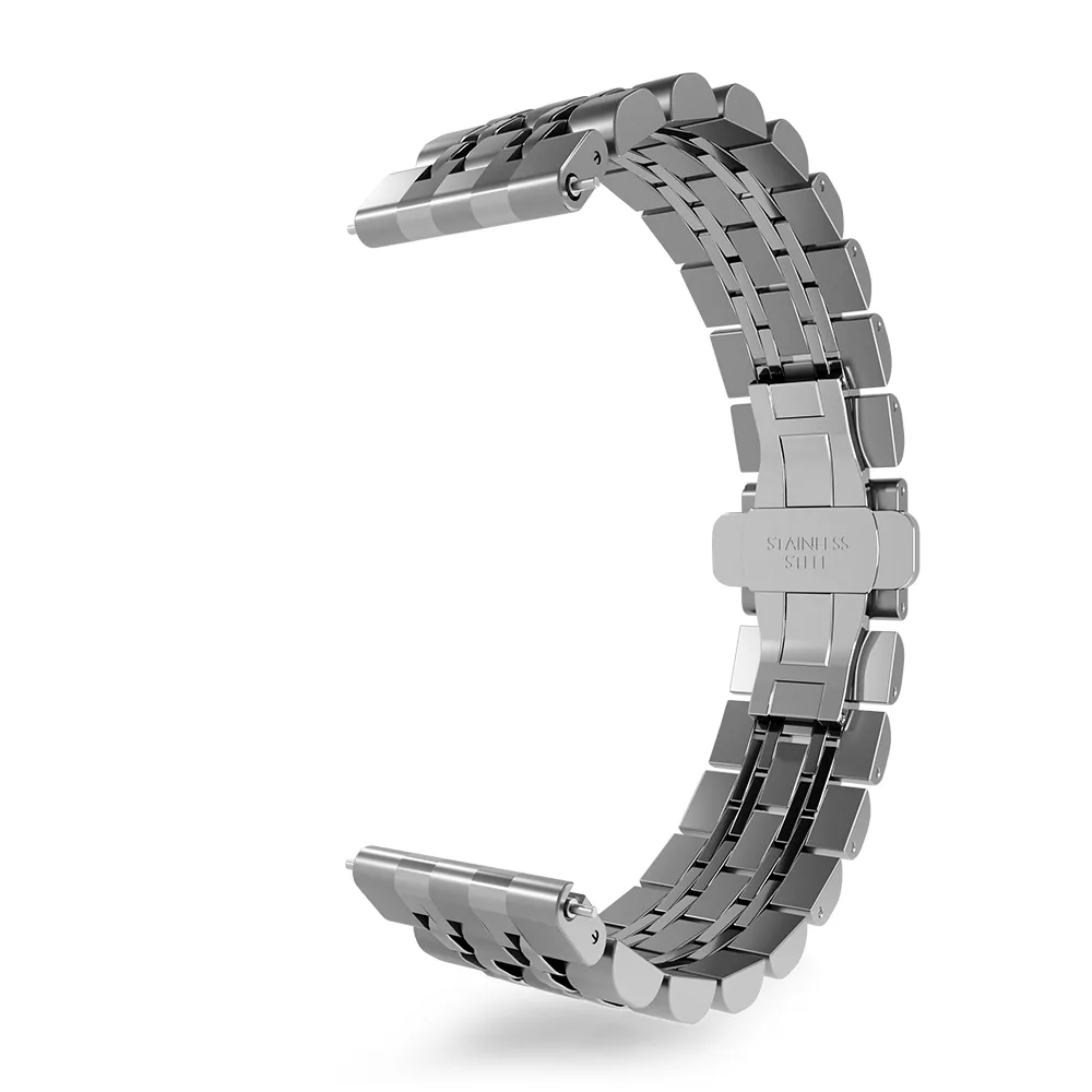 Flash Sale! Amazfit GTS 2 Steel Link Strap Duo (Silver)  Today Only!