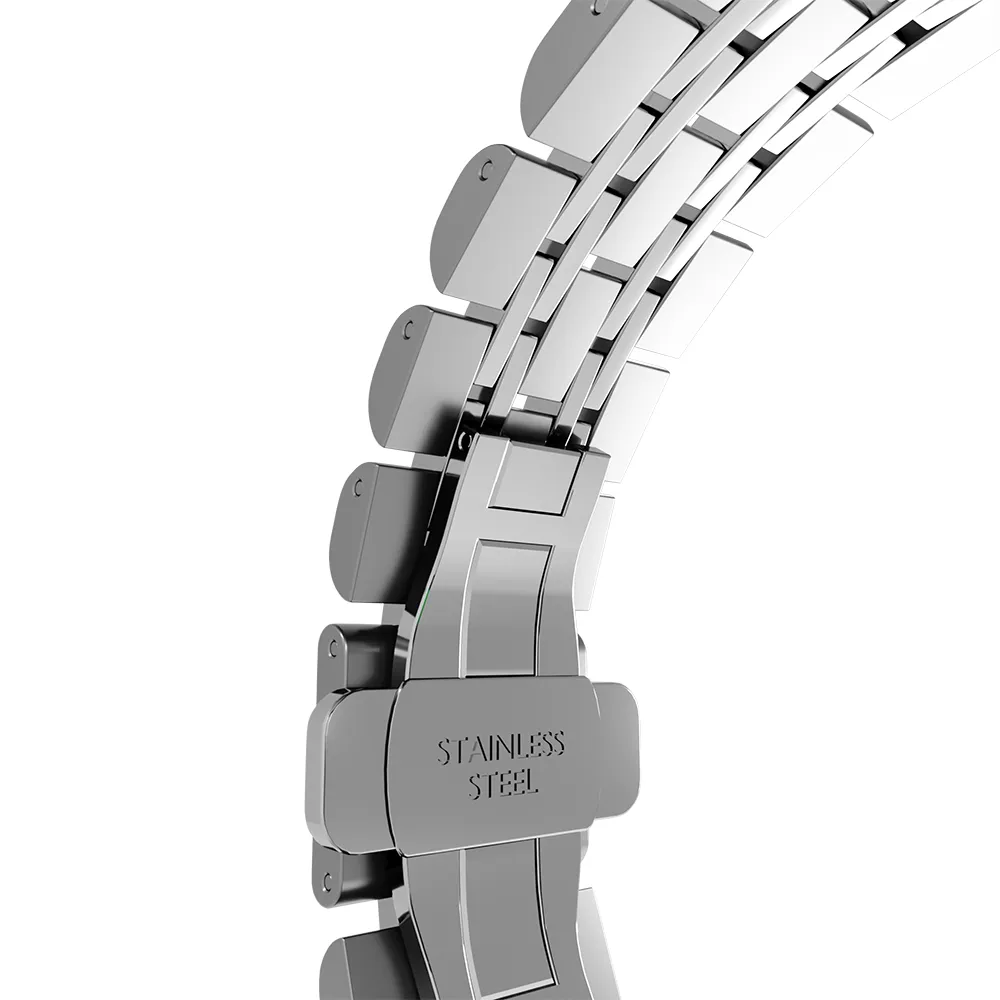 Flash Sale! Amazfit GTS 2 Steel Link Strap Duo (Silver)  Today Only!