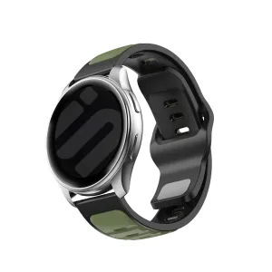 Flash Sale! Amazfit GTS 4 Outdoor Duo Silicone Strap (Green/Black)  Dont Miss Out!