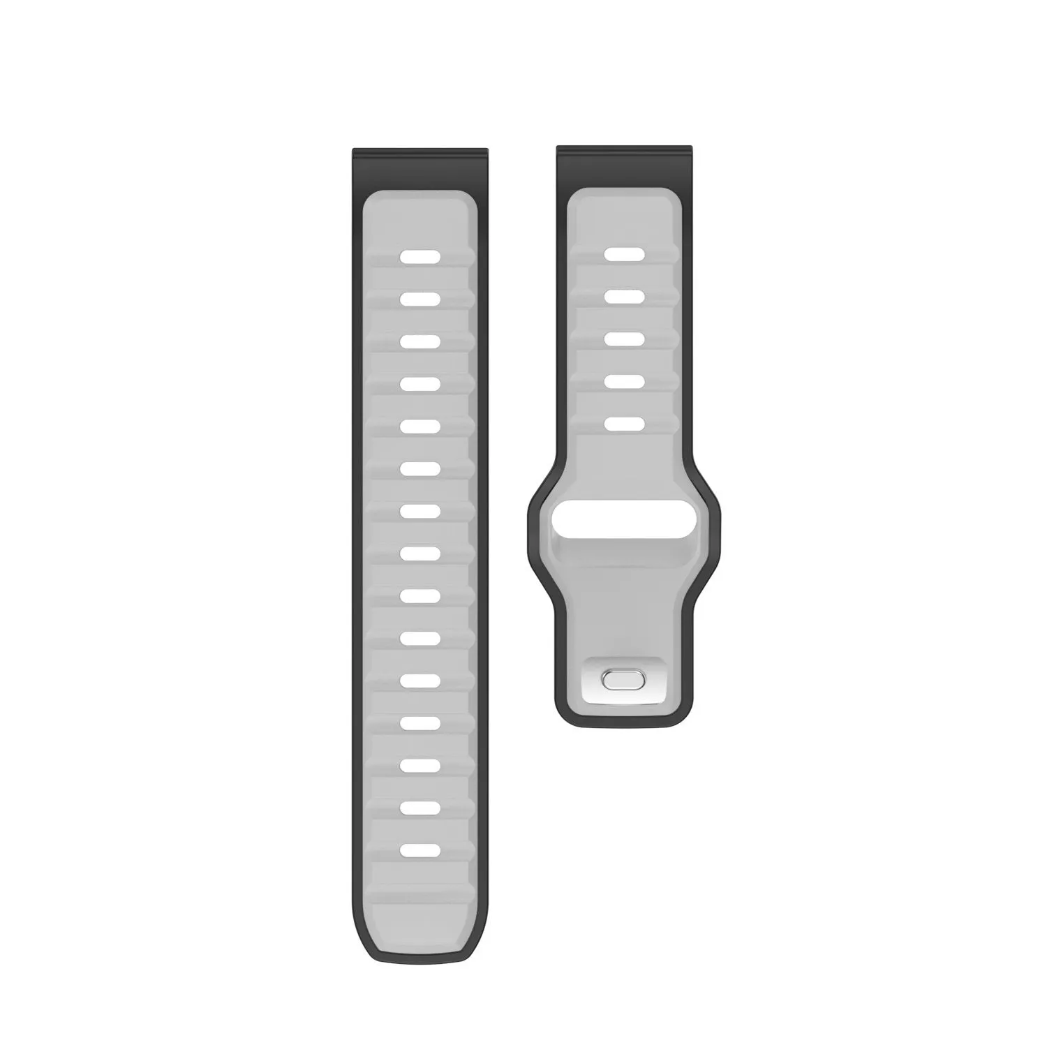 Flash Sale! Amazfit GTS 4 Outdoor Duo Silicone Strap (Grey/Black)  Limited Release!