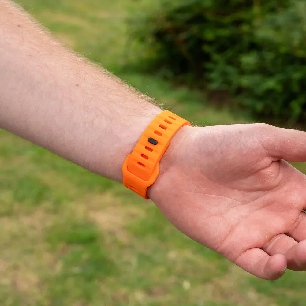 Flash Sale! Amazfit GTS 4 Outdoor Silicone Strap (Orange)  Going Fast!