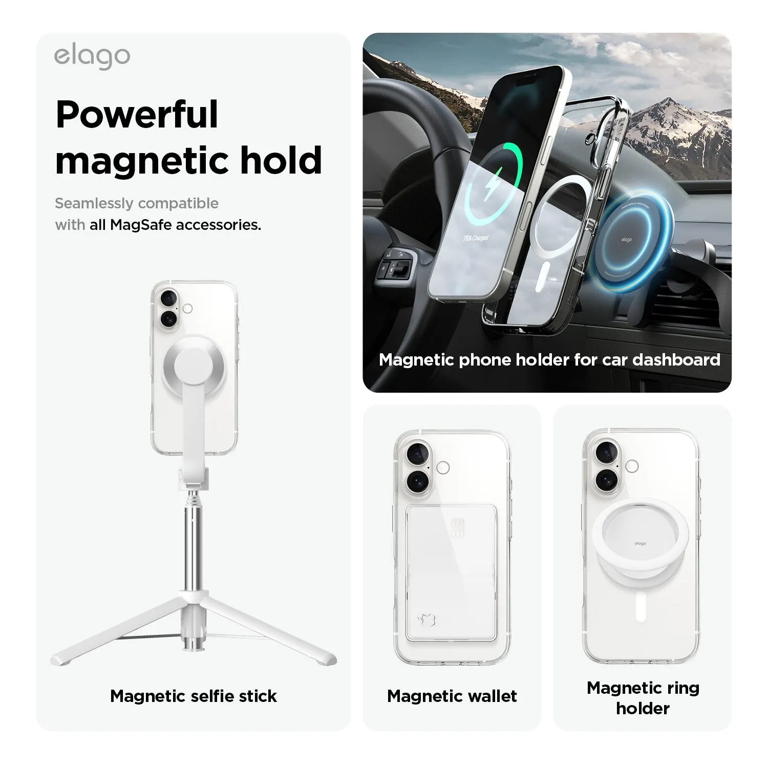 Flash Sale! AMP Monthly elago MagSafe Hybrid Clear Case  Today Only!