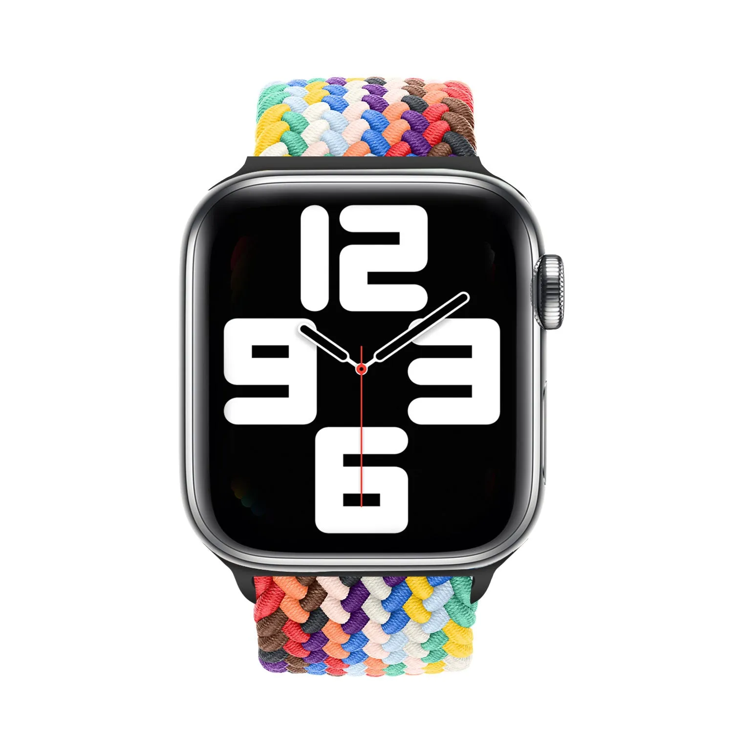 Flash Sale Apple Watch Braided Nylon Strap (Rainbow)  Going Fast!