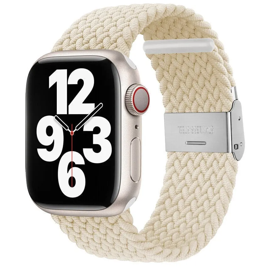 Flash Sale Apple Watch Braided Strap (Starlight)  Ends Soon!