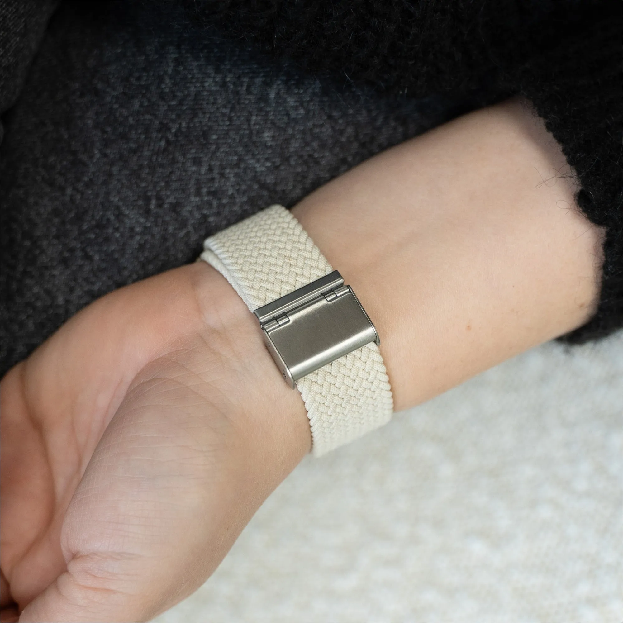 Flash Sale Apple Watch Braided Strap (Starlight)  Ends Soon!