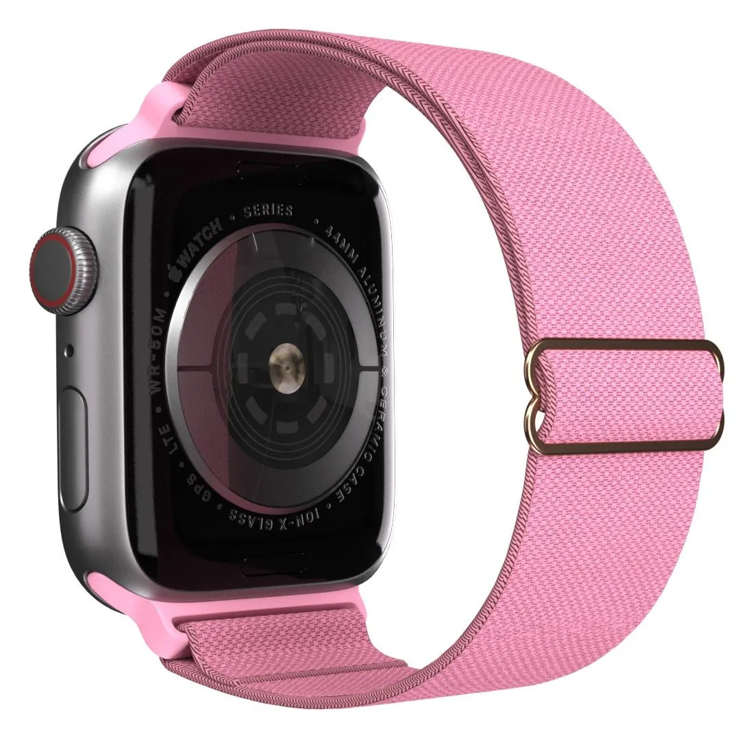 Flash Sale Apple Watch Elastic Strap (Barbie Pink)  Ends Soon!