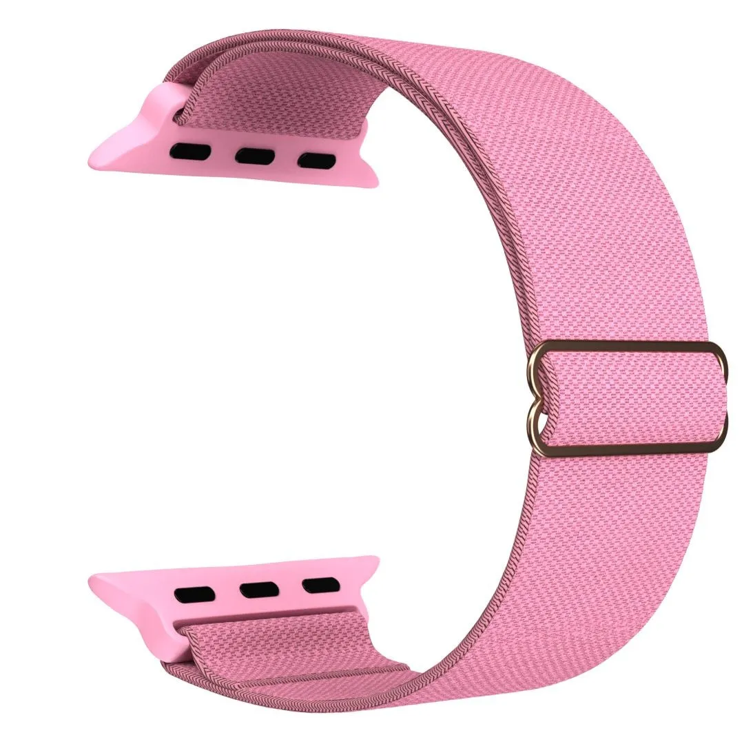 Flash Sale Apple Watch Elastic Strap (Barbie Pink)  Ends Soon!