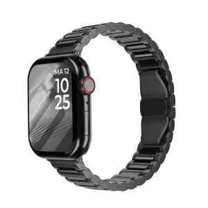 Flash Sale Apple Watch Luxury Titanium Strap (Graphite)  Last Chance!
