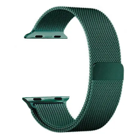 Flash Sale! Apple Watch Milanese Strap (Dark Green)  Last Chance!