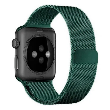 Flash Sale! Apple Watch Milanese Strap (Dark Green)  Last Chance!