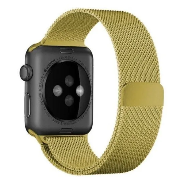 Flash Sale! Apple Watch Milanese Strap (Gold)  Dont Miss Out!