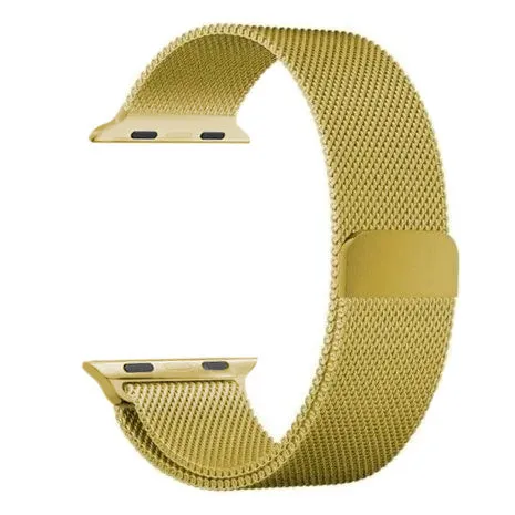 Flash Sale! Apple Watch Milanese Strap (Gold)  Dont Miss Out!