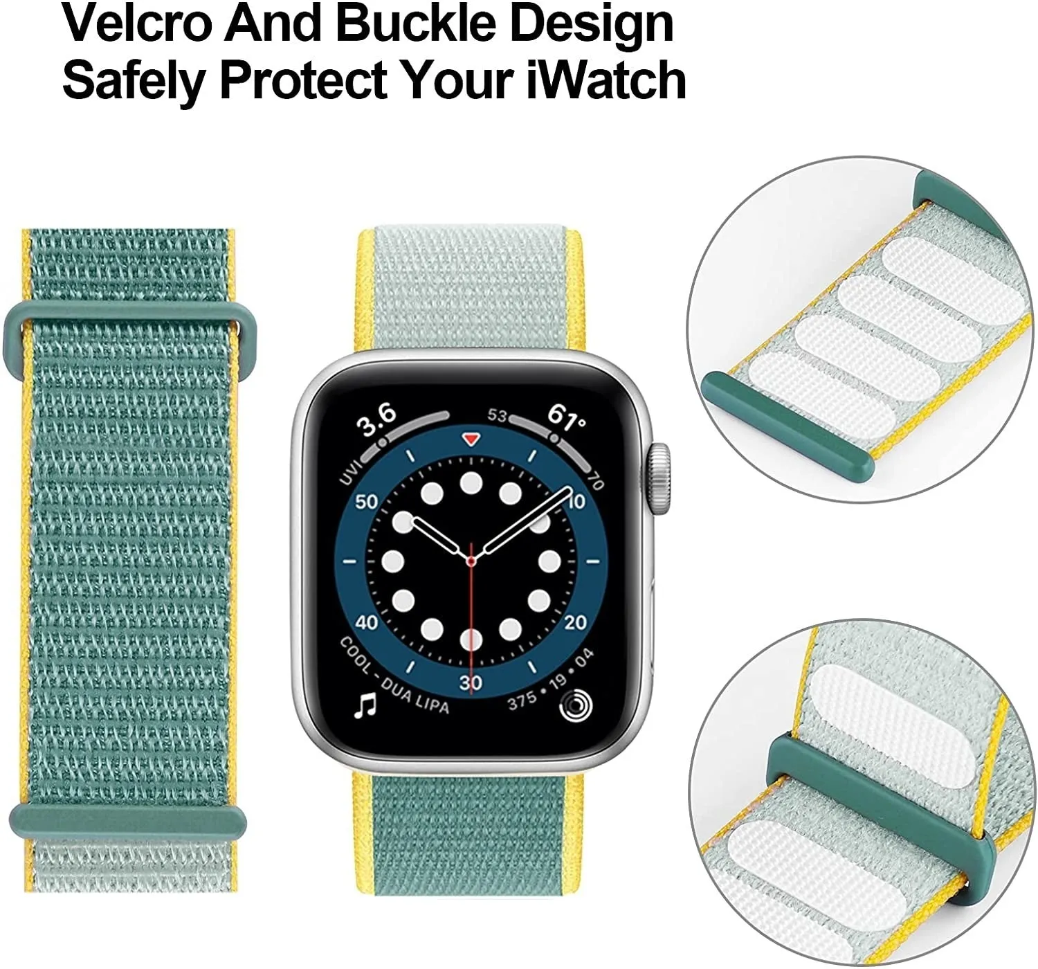 Flash Sale! Apple Watch Nylon Loop Strap (Sunshine)  Limited Stock!