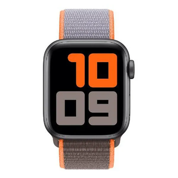Flash Sale! Apple Watch Nylon Strap (Brown/Orange)  Stylish & Comfortable