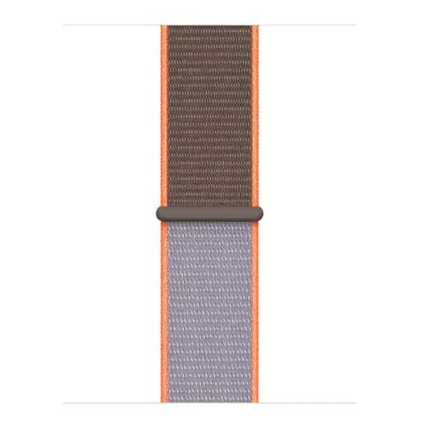 Flash Sale! Apple Watch Nylon Strap (Brown/Orange)  Stylish & Comfortable