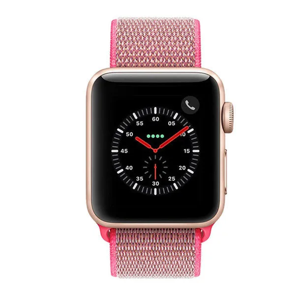 Flash Sale! Apple Watch Nylon Strap (Pink)  Almost Sold Out!