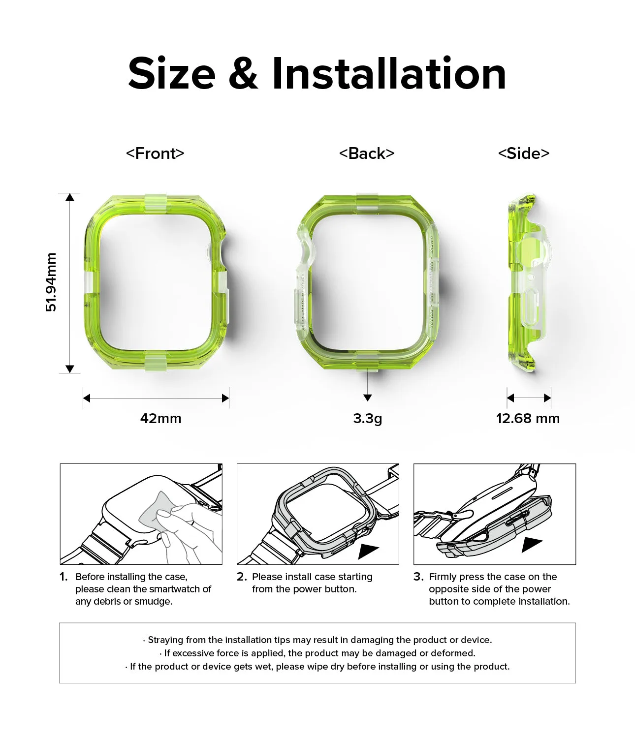 Flash Sale! Apple Watch Series (45mm / 44mm) Case | Fusion Bumper  Limited Availability!