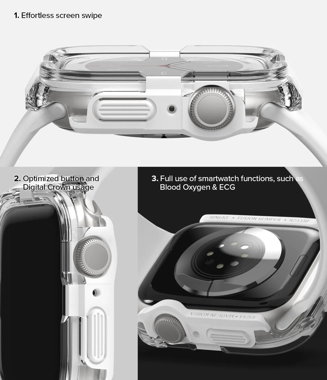 Flash Sale! Apple Watch Series (45mm / 44mm) Case | Fusion Bumper  Limited Availability!
