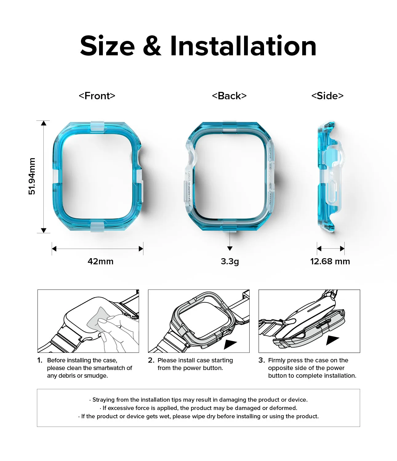 Flash Sale! Apple Watch Series (45mm / 44mm) Case | Fusion Bumper  Limited Availability!