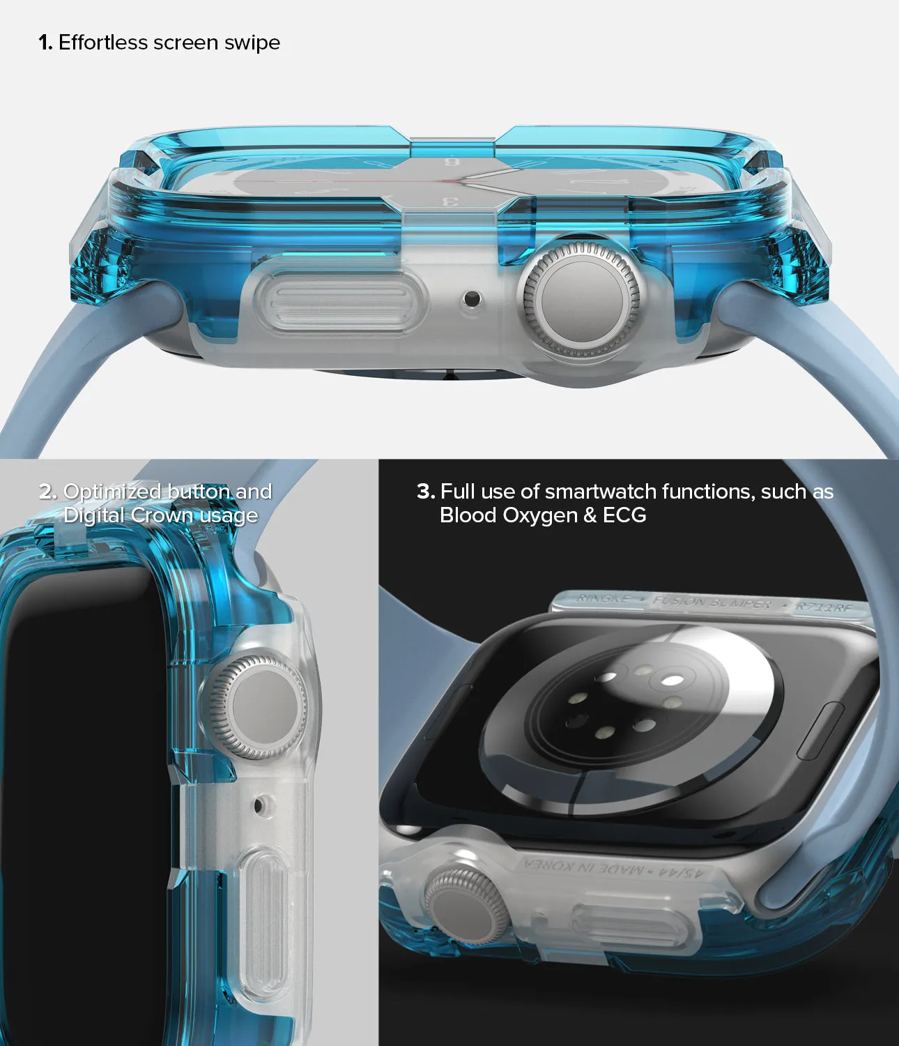 Flash Sale! Apple Watch Series (45mm / 44mm) Case | Fusion Bumper  Limited Availability!
