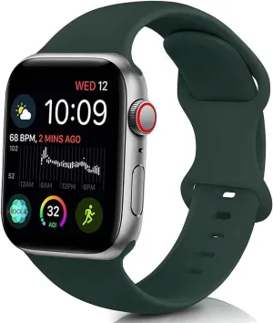 Flash Sale Apple Watch Silicone Strap Classic (Olive Green)  Ends Soon!