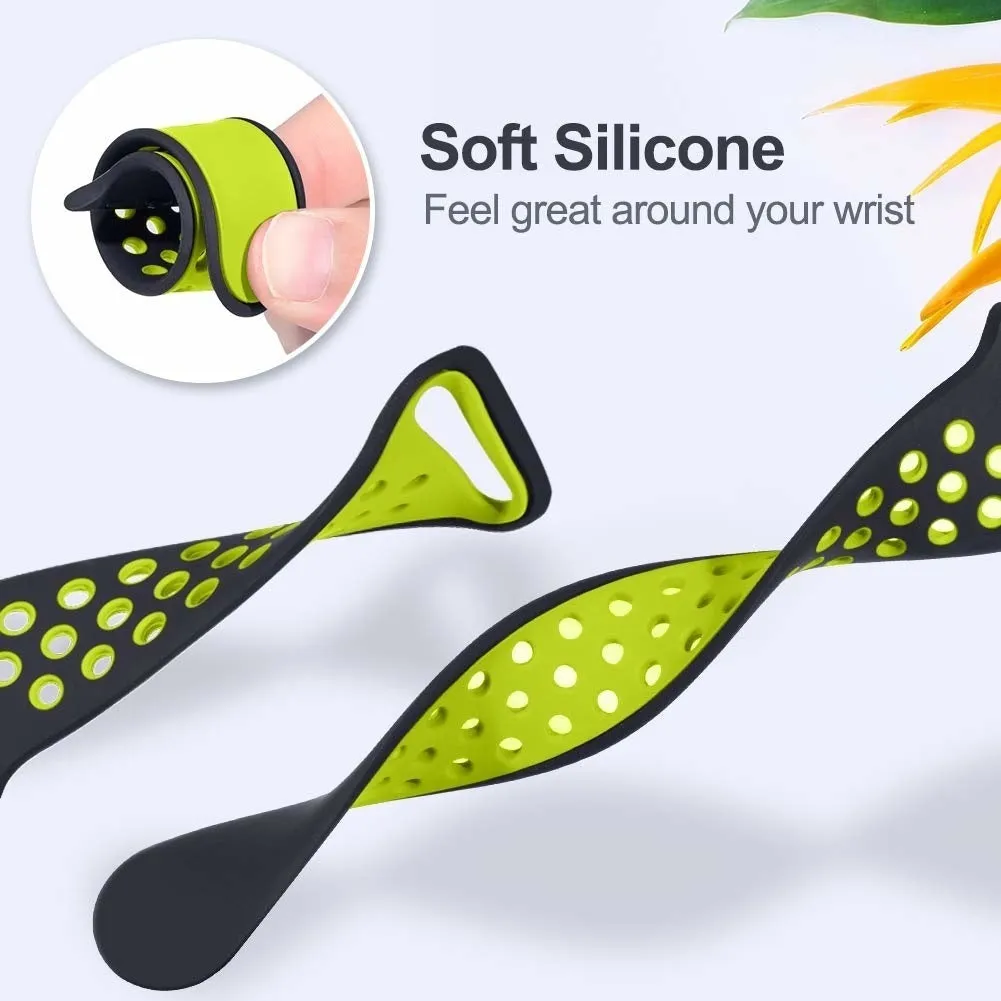 Flash Sale Apple Watch Sport Strap (Black/Yellow)  Almost Gone!
