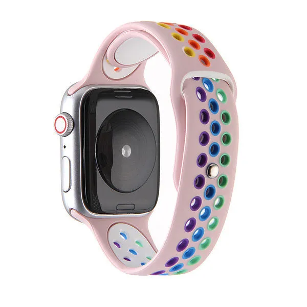 Flash Sale! Apple Watch Sport Strap (Pink/Rainbow)  Limited Release!