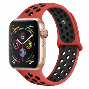 Flash Sale Apple Watch Sport Strap (Red/Black)  Limited Stock!