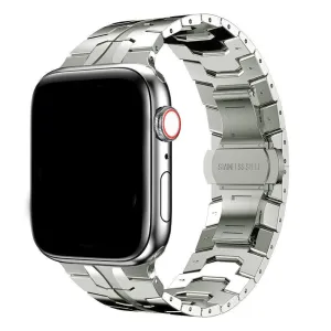 Flash Sale Apple Watch Steel Iron Strap (Titanium)  Today Only!