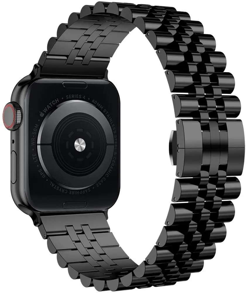 Flash Sale Apple Watch Steel Strap Jubilee (Black)  Almost Sold Out!