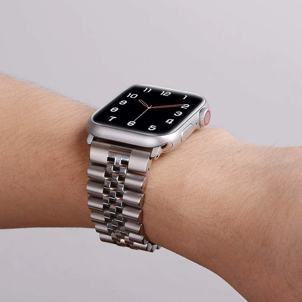Flash Sale! Apple Watch Steel Strap Jubilee (Silver)  Stylish & Comfortable