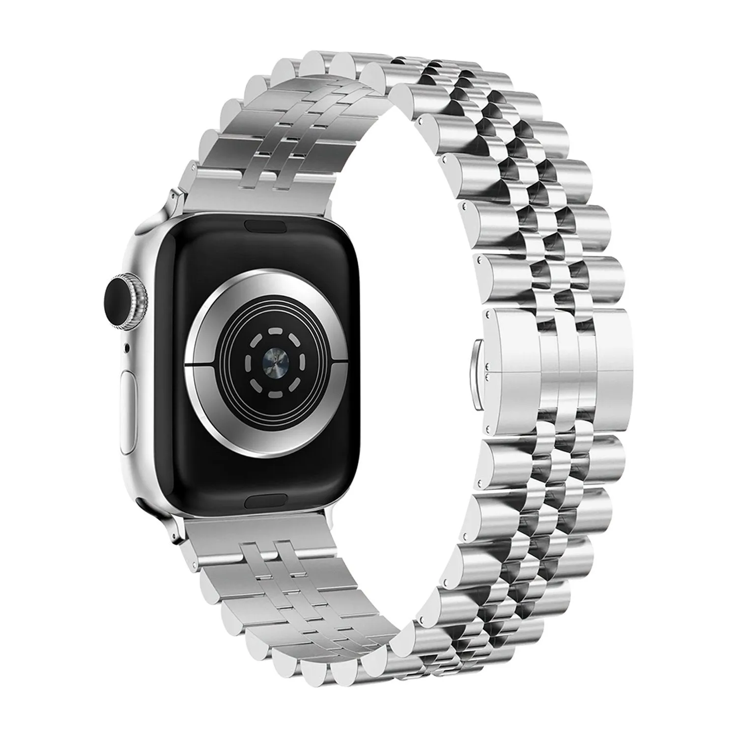 Flash Sale! Apple Watch Steel Strap Jubilee (Silver)  Stylish & Comfortable