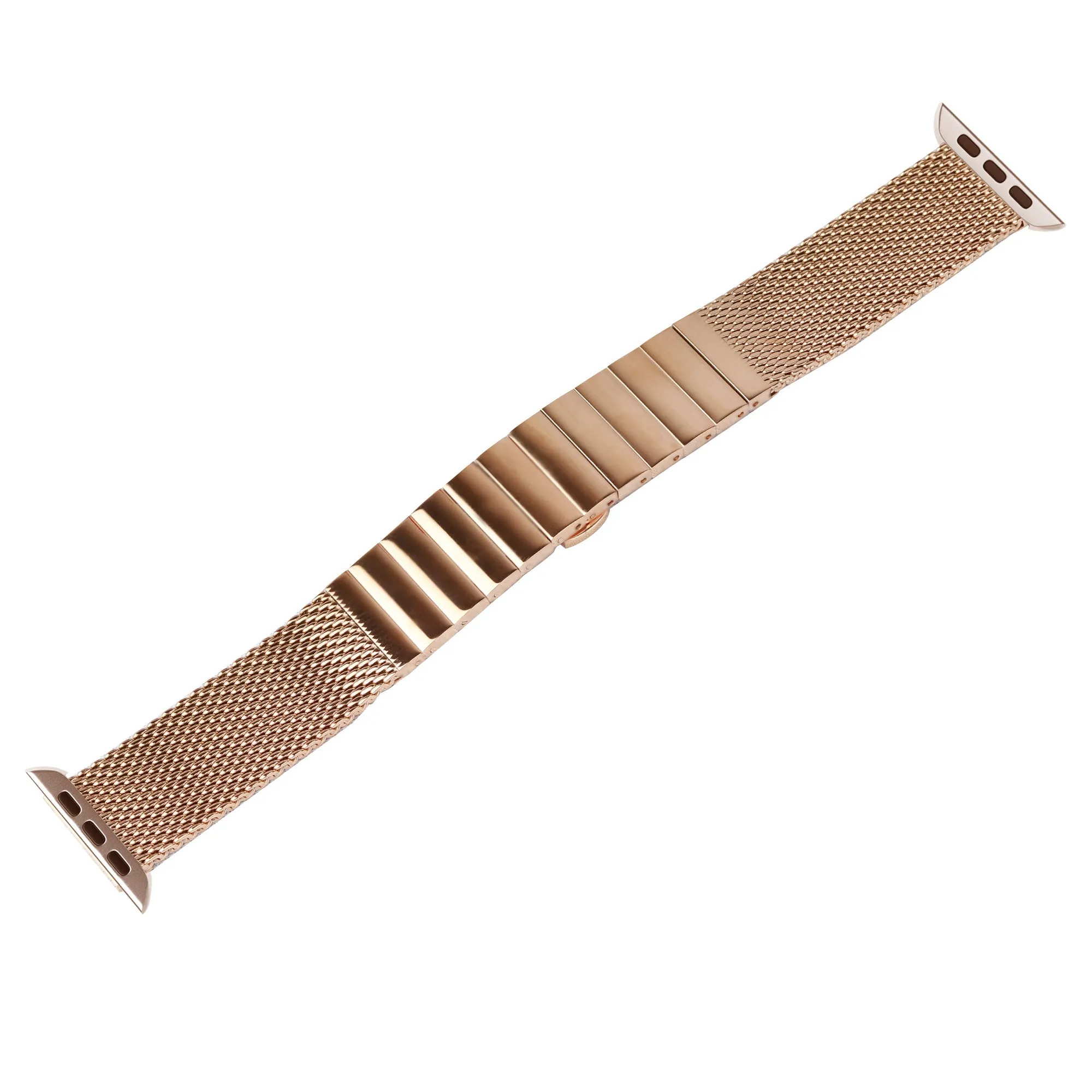 Flash Sale! Apple Watch Steel/Milanese Strap (Rose Gold)  Limited Stock!