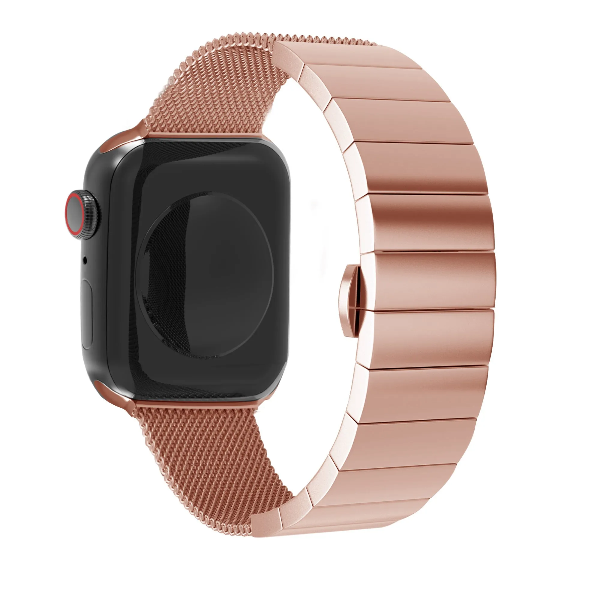 Flash Sale! Apple Watch Steel/Milanese Strap (Rose Gold)  Limited Stock!