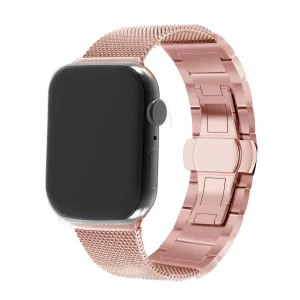 Flash Sale! Apple Watch Steel/Milanese Strap (Rose Gold)  Limited Stock!