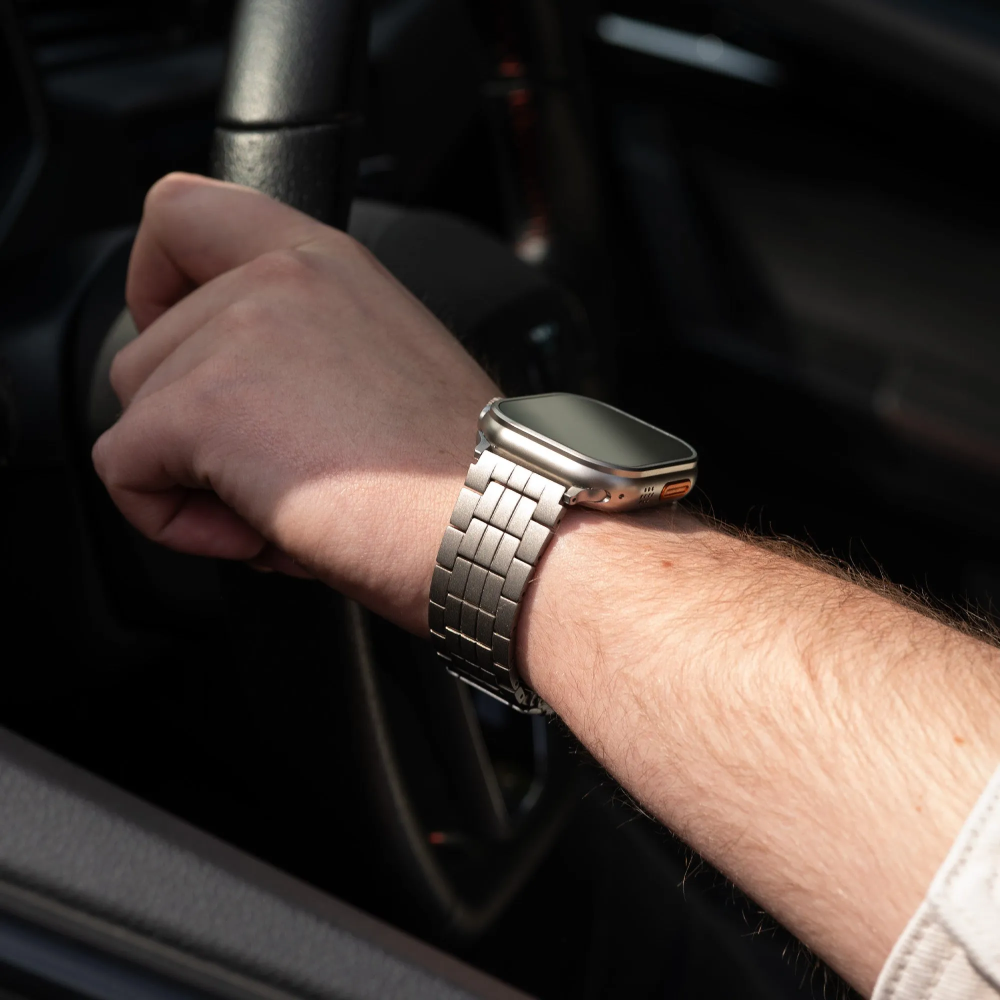 Flash Sale Apple Watch Titanium Strap Duo (Grey)  Limited Availability!