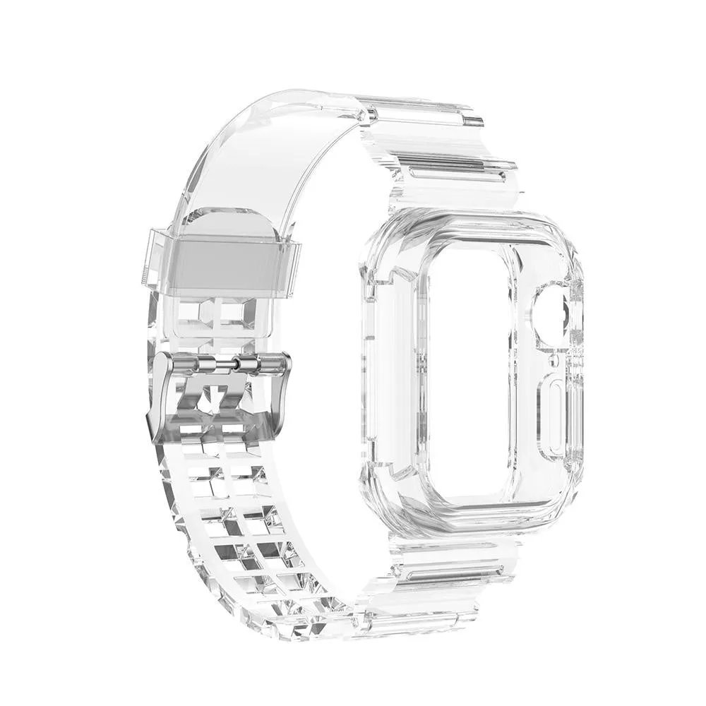 Flash Sale! Apple Watch Transparent TPU Strap (Transparent)  Limited Availability!