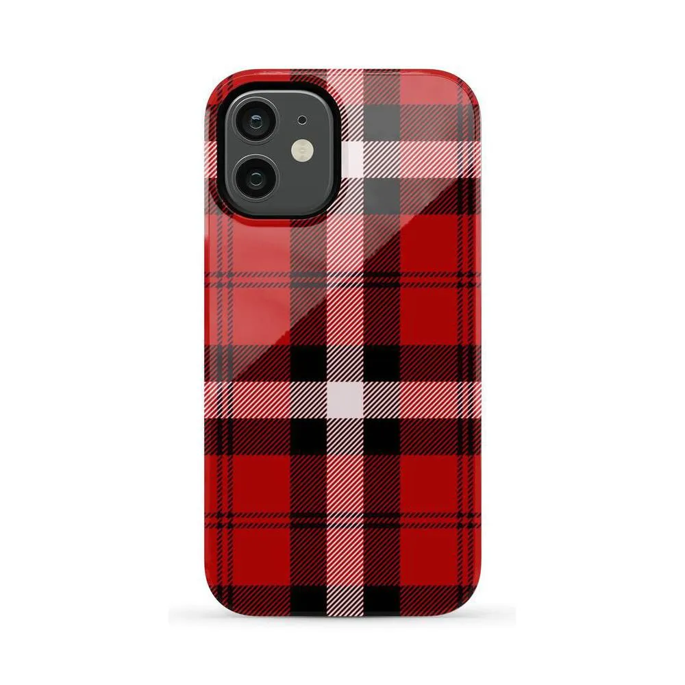 Flash Sale! As if! | Red Plaid Case  Dont Miss Out!