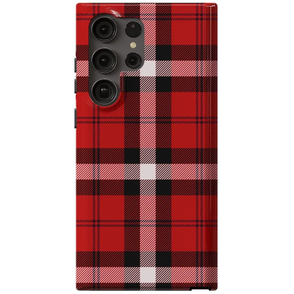 Flash Sale! As if! | Red Plaid Case  Dont Miss Out!