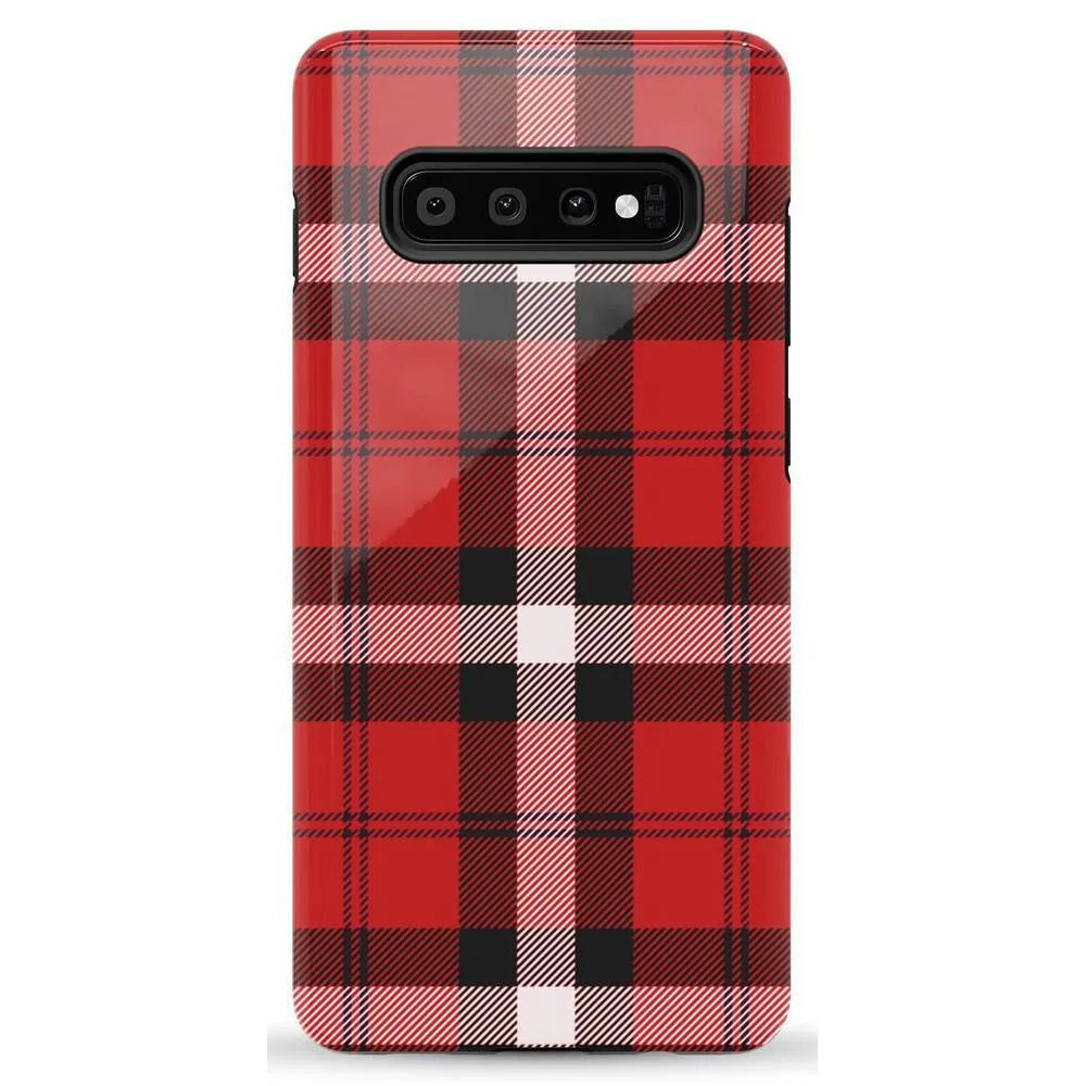 Flash Sale! As if! | Red Plaid Case  Dont Miss Out!