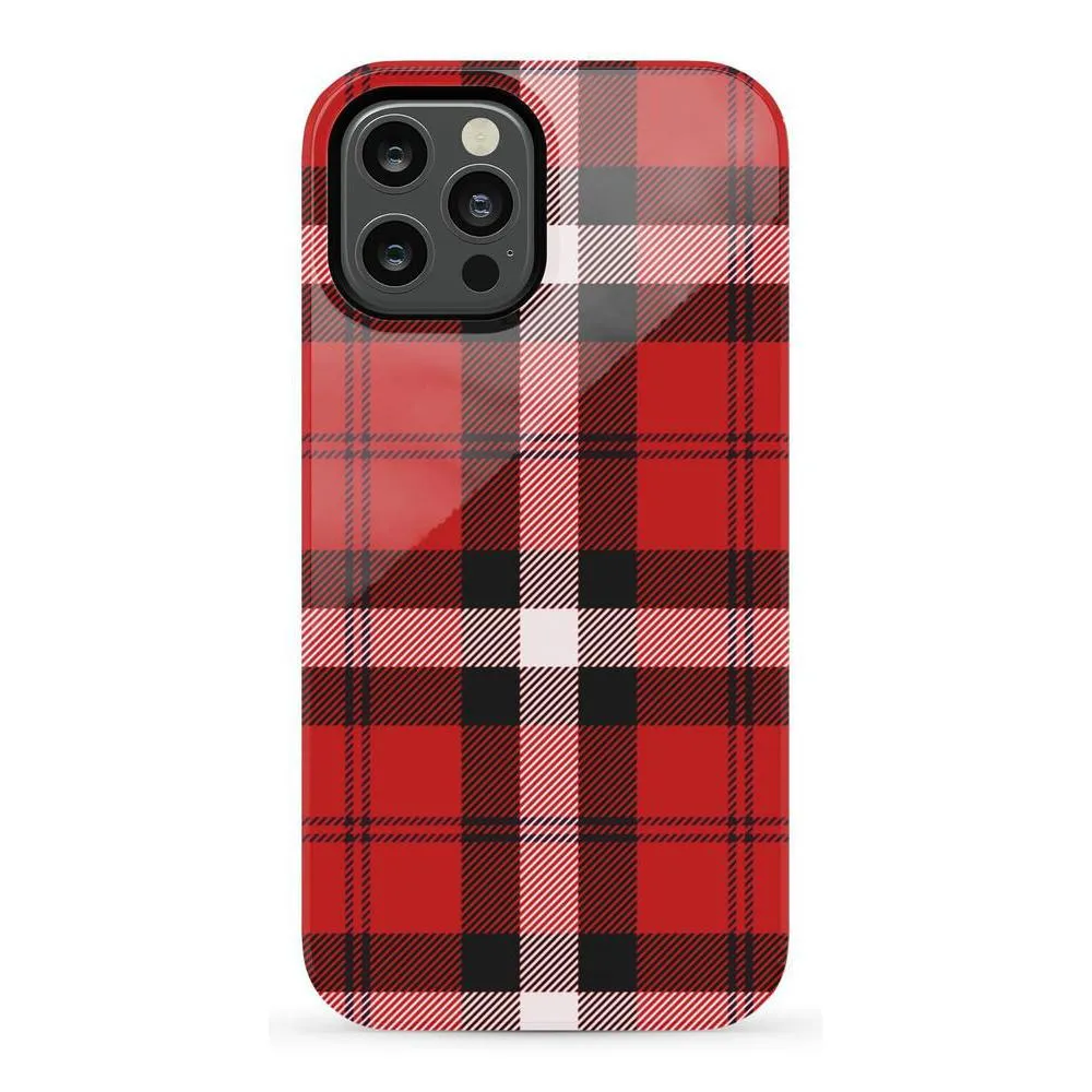 Flash Sale! As if! | Red Plaid Case  Dont Miss Out!