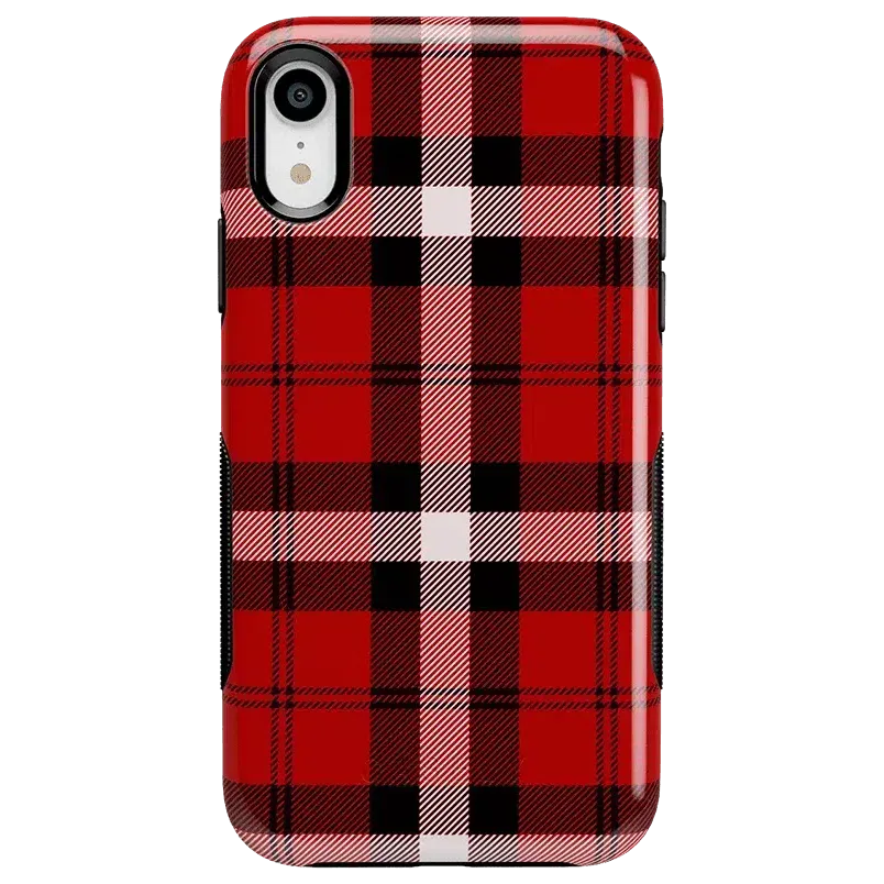 Flash Sale! As if! | Red Plaid Case  Dont Miss Out!