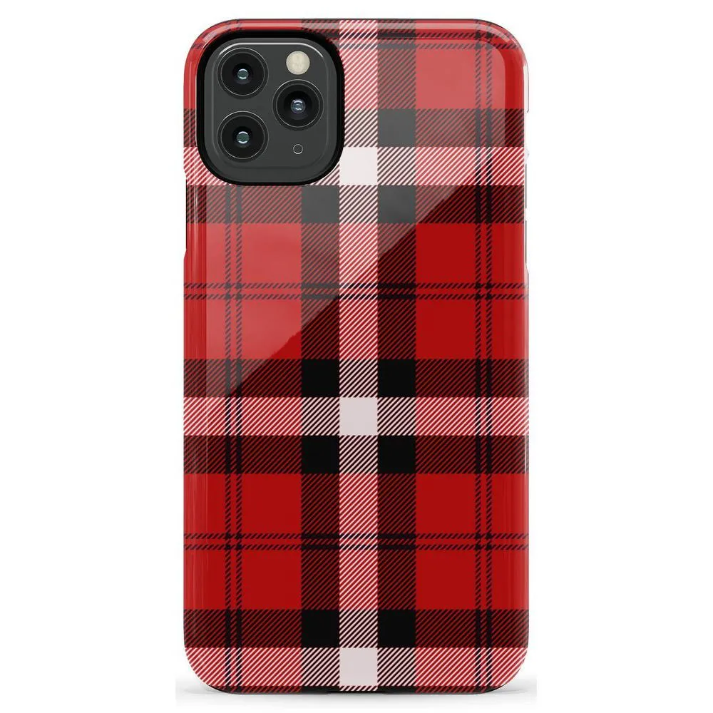 Flash Sale! As if! | Red Plaid Case  Dont Miss Out!